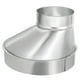 thumbnail image 1 of Reductor de Conducto Excéntrico Uxcell de 8" a 4", 1Pc Conector de Conducto de Hierro Galvanizado, Adaptador de Conducto de Aire Redondo, 1 of 5