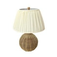 thumbnail image 5 of Pallora Cream & Natural Rattan Table Lamp, 5 of 6