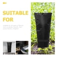 thumbnail image 6 of PAMINGONO Black Outdoor Faucet Cover with Oxford Fabric and Cotton Filling, Winter Insulated Protector to Prevent Freezing, 6 of 8