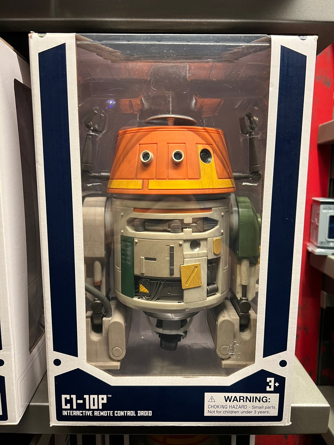 DISNEY PARKS EXCLUSIVE STAR WARS C110P “CHOPPER” DROID FACTORY FIGURE
