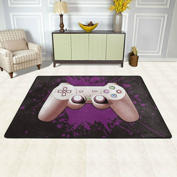 XMXY Area Rugs Doormat Outdoor Entrance, Gaming Room Gamer Facecloth Non-slip Floor Mat Rug for Living Room Kitchen Sink Area Indoor,36"x24"