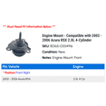 thumbnail image 2 of Engine Mount - Compatible with 2002 - 2006 Acura RSX 2.0L 4-Cylinder 2003 2004 2005, 2 of 2