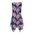 thumbnail image 3 of KUIFORTI Pink Hibiscus Matching Couple Outfits Spring Women's Casual Dresses & Men's Hawaiian Shirt Fashion Clothing with Soft Fabric for Summer Vacation Trip, 3 of 7