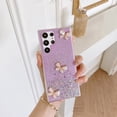 thumbnail image 2 of Three Butterflies Light Purple Fashion Mobile Phone Case For Samsung Galaxy A52 5G/Galaxy A32 5G/Galaxy S22 Ultra 5G/Galaxy A51 5G/Galaxy A22 5G/Galaxy S21 5G/Galaxy S20 FE/Galaxy A72/Galaxy A21s/Gal, 2 of 4