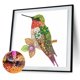 thumbnail image 2 of Kit de pintura de diamante 5D de mosaico en forma especial de búho de colibrí artesanal de dibujo DIY FLhrweasw Nuevo, 2 of 9