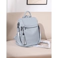 thumbnail image 2 of Bolsa Mochila Telena Azul Polvoriento de Cuero PU Antirrobo, 2 of 7