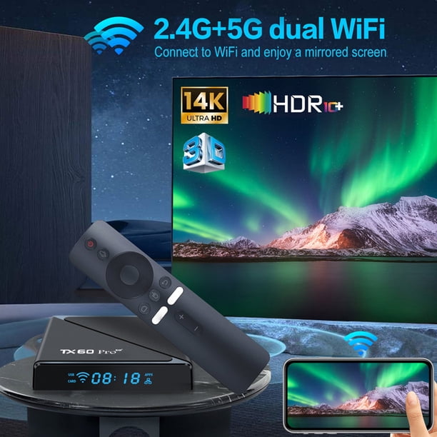 Android 16 Smart TV Box 16GB 256GB Set Top Box 14K 2.4G/5G Dual