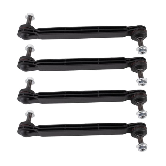 Zynkor Sway Bar Set 4 Piece for Fiat for 500X 1.4L/2.4L 2016-2018,for Jeep for Compass 2.4L 2017-2022 for Renegade 1.4L 2015-2018 & 2.4L 2015-2021 & 1.3L 2019-2021 68246496AB MS258128