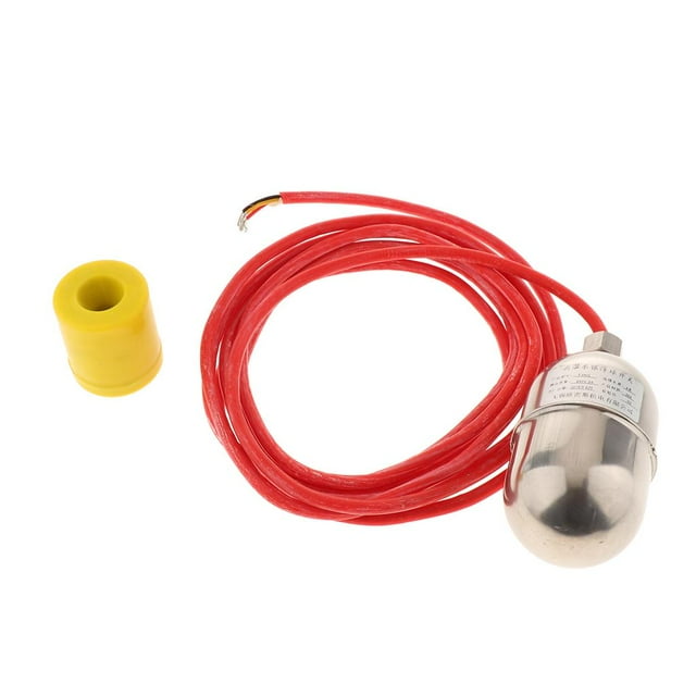 FYKG Sensor de nivel de agua Líquido Flotadores Interruptor Tanque Piscina Acero inoxidable NUEVO 4M Zulema Interruptor del sensor de nivel de agua