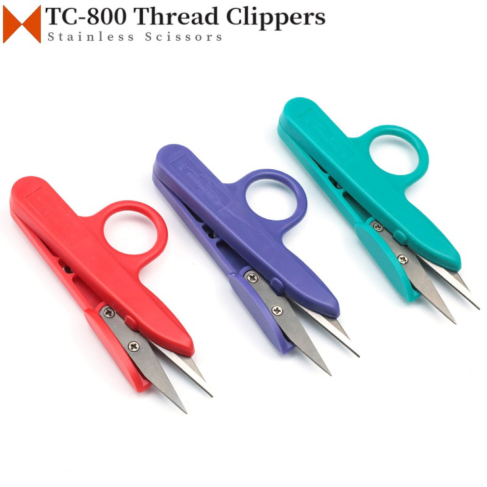 Stainless Steel Thread Clippers Yarn Shears Cutting Sewing Accessories Scissors Cutter Cross Stitch For Garment TC-800