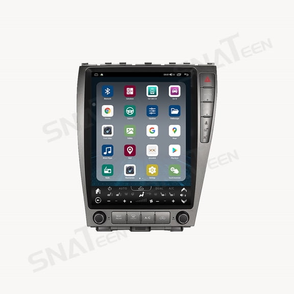 SNATEEN 12.1 inch Carplay Screen/Radio/Multimedia Player for Lexus ES350 2009 2010 2011 2012 Model Car Navigation/GPS Upgrade Headunit Android Display 1080P Touch Screen Receiver Replace System