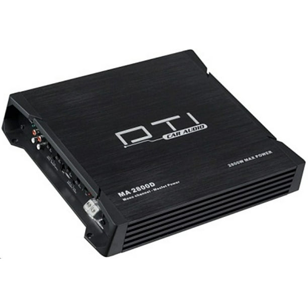 DTI MA2800D Car Amplifier 1400 W RMS 2800 W PMPO 1 Channel