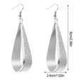 thumbnail image 4 of Qarigey 1 par de pendientes colgantes, accesorios de joyería sencillos de diario, suministro a juego de ropa, pendientes de aleación para mujeres y Type3 NO3 Qarigey AP009640-02, 4 of 6