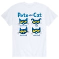 thumbnail image 2 of Pete The Cat - The Faces Of Pete - Men's Short Sleeve Graphic T-Shirt, 2 of 6