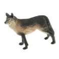 thumbnail image 2 of serony Simulation Animaux Modèle Figure Enfants Jouet Éducatif Décor Noir Loup, 2 of 8