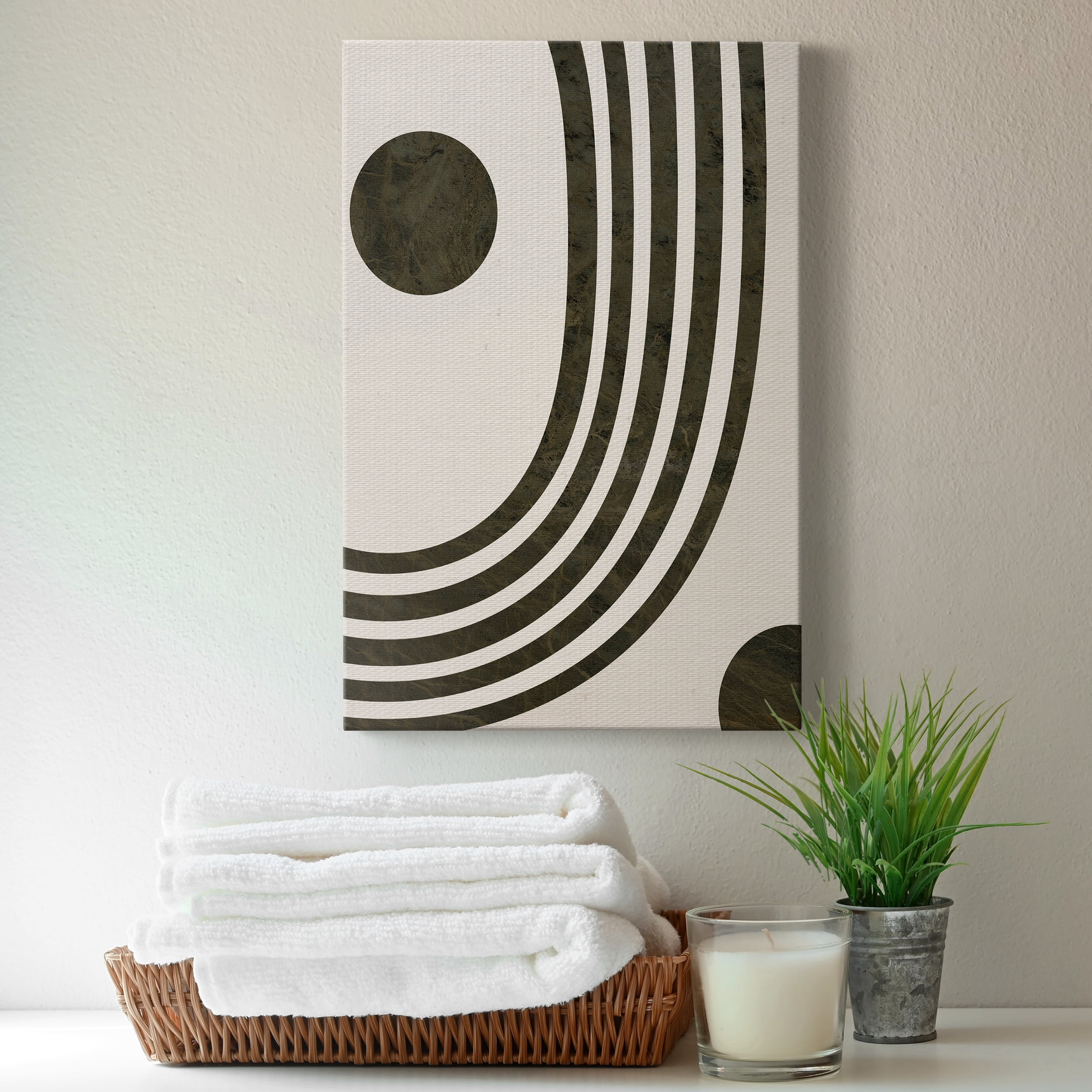 Tubular Abstract I Premium Gallery Wrapped Canvas - Ready to Hang - 12 x 18