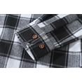 thumbnail image 5 of SSLR Flannel Shirt for Men Long Sleeve Button Down Shirt Plaid Casual Jacket, 5 of 8