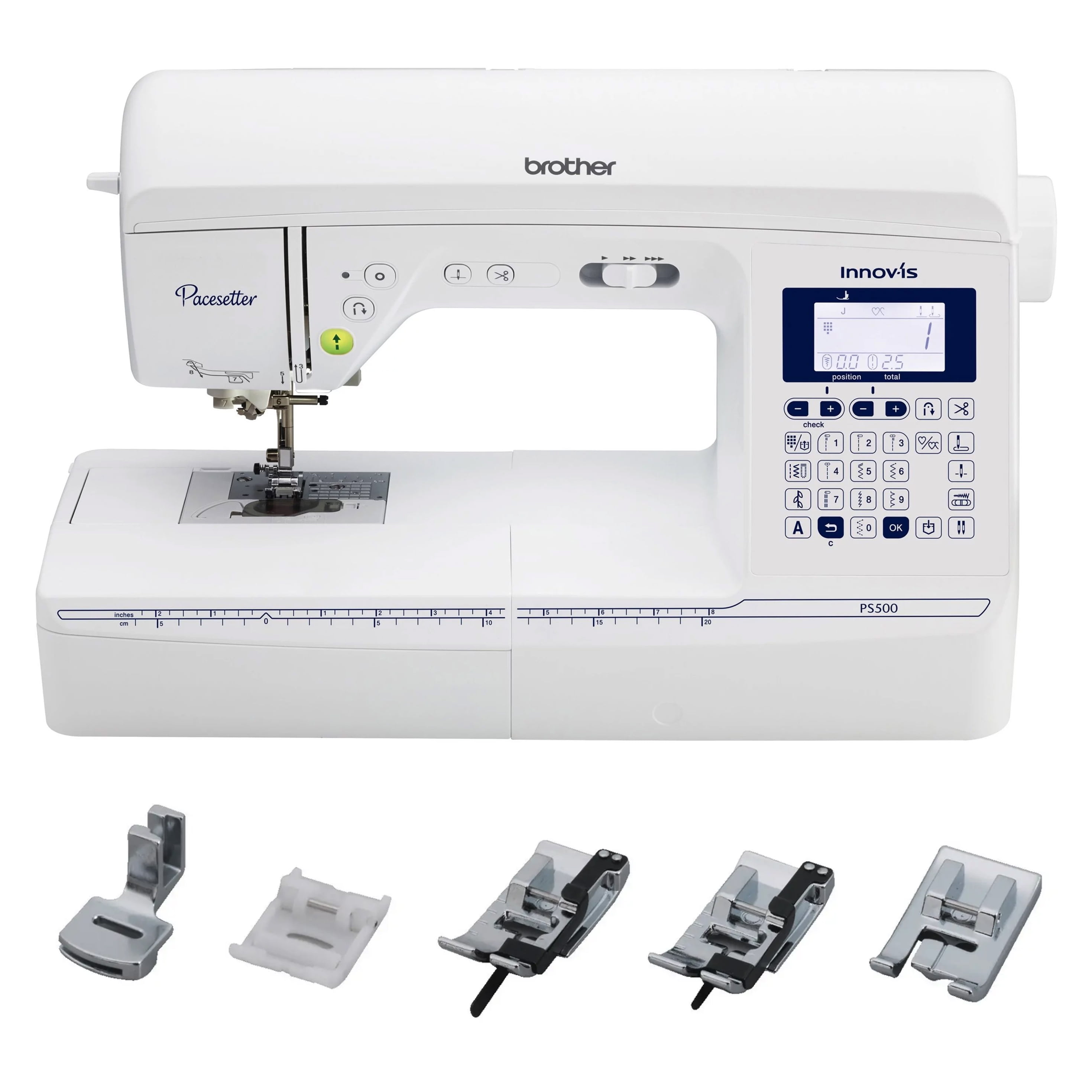Brother Innovis Pacesetter PS500 Computerized Sewing Machine with