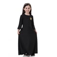 thumbnail image 4 of Vividxx Girls Casual Dress Girls Floral Embroidered Long Dress Ethnic Bohemian Summer Casual For Kids Toddler Outfit 4-5 Years, 4 of 8