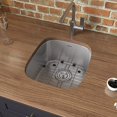 thumbnail image 2 of Ruvati RVM4110 Undermount 16 Gauge 15 in. Bar Sink Single Bowl, 2 of 6