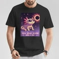thumbnail image 2 of Total Solar Eclipse 2024 April 8 Axolotl In Glasses T-Shirt, Cute Amphibian Space Lover Celestial Event Graphic Tee, Funny Astronomy Watch Party Shirt, Path of Totality Souvenir Gift Top, 2 of 3