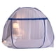 thumbnail image 1 of Mosquitera plegable de tres puertas, mosquitera de yurta mongol, cúpula, mosquitera, techo colgante, dormitorio, cama doble, dosel Inevent JJ65377-04B, 1 of 7