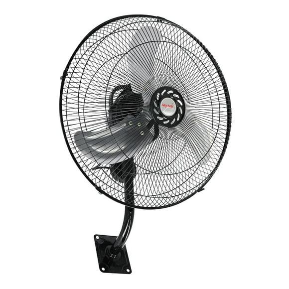 VENTILADOR PARED MYTEK 3420 20 PUL OSILATORIO 3 VEL negro 1