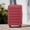 WINE RED, variant on 28 Inch ABS Hard Shell Large Travel Checked Luggage - Scratch Resistant Surface Four Multi-Directional Wheels,  With Combination Lock and Side Hooks .(Silver)