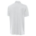 thumbnail image 3 of Men's Antigua  White Atlanta Braves Eclipse Polo, 3 of 3