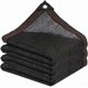 thumbnail image 1 of Shade Cloth - Garden Shade Net with Grommets Outdoor Shade Cover for Pergola, Patio, Plants, Greenhouse, Chicken Coop, Black, 90% Shade Rate3x3m, 1 of 4