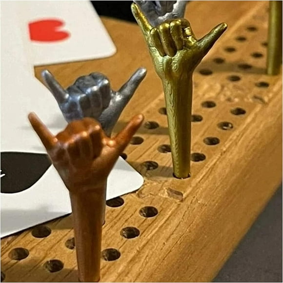 9 Pcs Funny Cribbage Pegs,3 Colors Resin Cribbage Pegs,cribbage Board Pegs Fit 1/8 Holes For Cribbage Traditional Board Game