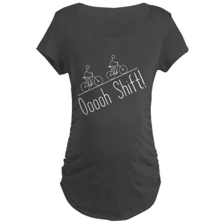 

CafePress - Ooooh Shift! - Maternity Dark T-Shirt