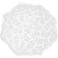 thumbnail image 3 of HUGFEGWE Craft Flowers Lace Embroidery Umbrella Stage Performance Mini Decorative Umbrella Photography Prop Wedding Decoration Accessory Small Umbrella White (51239 white) CJB91-110250, 3 of 9