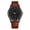E, variant on NovaStitch Men‘s Watch Minimalist Leather Strap Watch, Casual Analog Wristwatch for Daily Wear, Classic Dress Watch for Men - White Dial Dark Brown Band