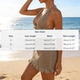 thumbnail image 2 of Blmnix Tankini Bathing Suits Womens Bathing Suits High Waisted Swimsuits Two Piece Swim Skirts Swim Tops Halter Women's One-Piece Swimsuits,M, 2 of 8