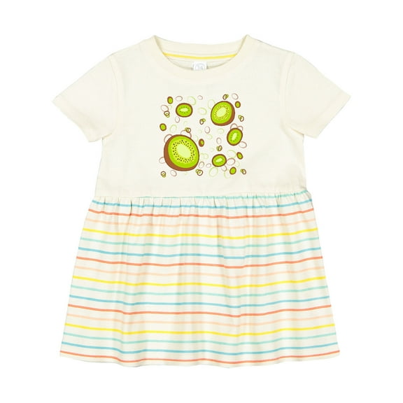 Inktastic Kiwi Fruit Party Girls Baby Dress