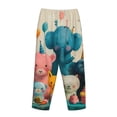 thumbnail image 5 of Daiia Cute Animal Party Women's Sleep Pant with Pockets and Drawstring,Pajama Pants-Small, 5 of 9