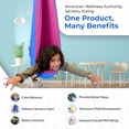 thumbnail image 2 of American Wellness Authority Sensory Swing Indoor for Kids & Adults with Special Needs Indoor Swing for Kids & Adults with Autism, ADHD, and Sensory Processing Challenges (Includes Hardware), 2 of 5