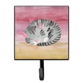 thumbnail image 1 of Laisse Aquarelle Ou Porte-Clés de Chat Gris Dormant, 1 of 1