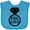 Turquoise, variant on Inktastic Ring Bearer Wedding Party Boys or Girls Baby Bib