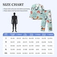 thumbnail image 4 of Lsque Christmas Winter Animals Pattern Long Sleeve Pajama Set for Men - Soft 2-Piece Sleepwear and Loungewear Set with Pockets, Comfy Nightwear-Medium, 4 of 7