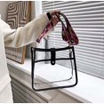 thumbnail image 6 of Kukuzhu Clear Crossbody Bag for Women Clear Purse Bag Stadium Approved Shoulder Bag Concert Bag, 6 of 7