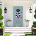 thumbnail image 5 of Utoimkio 4th of July Wreath Patriotic Wreath Decorations for Front Door,Memorial Day Red White and Blue Garland Decorations for Outdoor Front Door Party Supplies 4th of July Accessories, 5 of 6