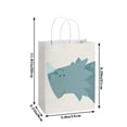 thumbnail image 2 of Dinosaur Party Gift Bags for Kids – 20 Pack Birthday Goodie Bags, Paper Treat Bags for Boys and Girls, Party Favor Bags for Classroom and Holiday Use, 2 of 7
