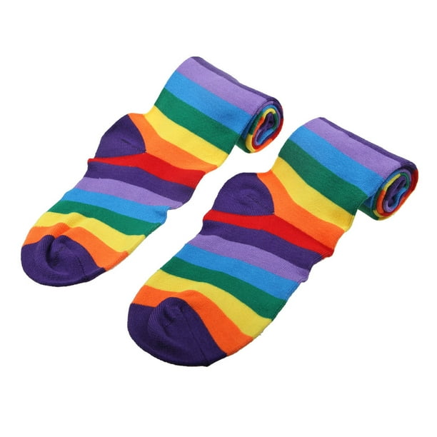 Lazy Socks with ABS grips, 2 Pairs - Rainbow Socks shop