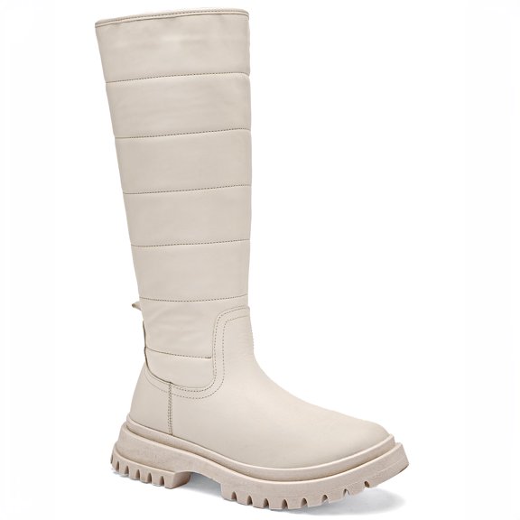 Bota Caña Larga Beige Tropicana para Mujer
