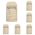 thumbnail image 1 of WUSUOWEI 200PCS SeedSaving Envelopes,3.1x4.7 Inch,Envelopes Printed With Types,Names,Reusable Kraft Storage Organizer Packets,Template for Flower Vegetable Garden SeedsSaving and Collecting, 1 of 8