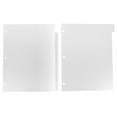 Miangastore Clear Dividers for 3Ring Binder Looseleaf Refill Tabs