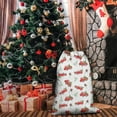 thumbnail image 4 of Christmas Bags Drawstring,Red Christmas Truck Pattern Large Xmas Christmas Gift Bags,Reusable for Xmas and New Year Party Favors and Supplies,27.6" X 19.7", 4 of 5