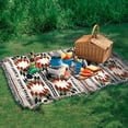thumbnail image 1 of Manta Decorativa Lqprom Estilo Southwest Azteca 130x160 cm Poliéster, 1 of 7